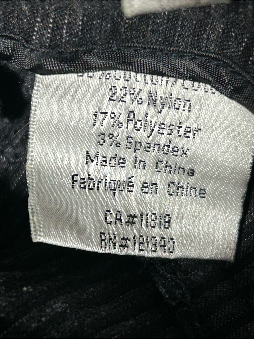Dynamite Black Pinstripe Capris - Picture 3 of 8